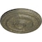 Ekena Millwork Kepler Traditional Medallion (For Canopies up to 2 5/8"), 11 7/8"OD x 1 1/4"P, Witch Hazel Crackle CM12KPWHC - alternate 4